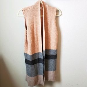 Loft Sleeveless Knit Cardigan